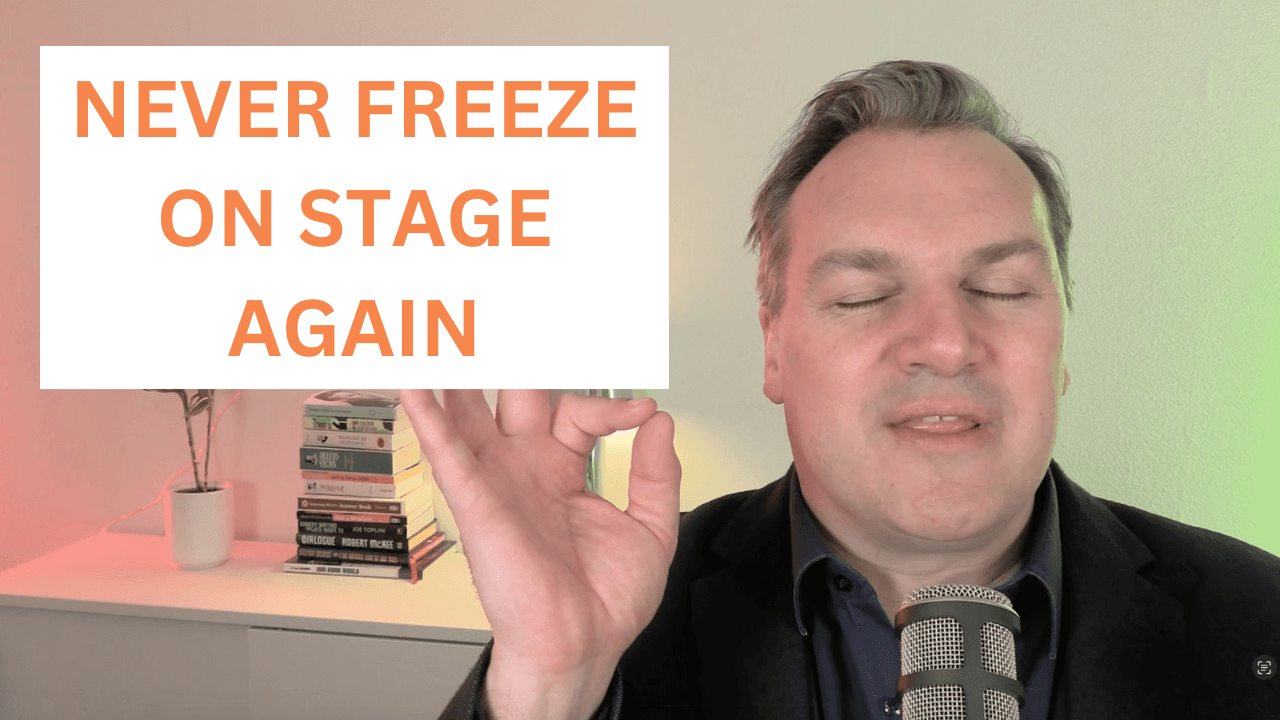 Header image for the article How to Practice Public Speaking So You Stop Freezing on Stage